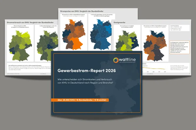 Gewerbestrom-Report Teaser
